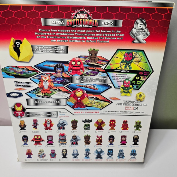 Marvel Battleworld Adventure Game Series 3 Ultimate Armory Mega Pack Vision NWT - Picture 4 of 4